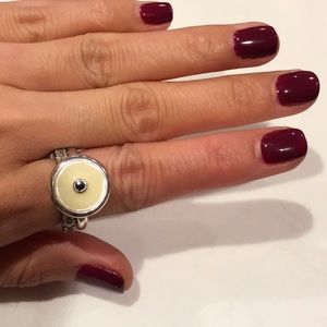 RETIRED ENAMEL PANDORA RING SIZE 7